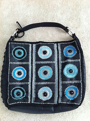   lsabella Fiore All That Glitters Crochet Carina Bag LIMITED ED