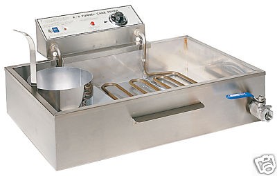 Gold Medal 8075 K 6 Shallow Funnel Cake Fryer