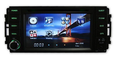 GPS Navigation DVD Radio iPod Bluetooth LCD Fits 2007 08 09 10 11 