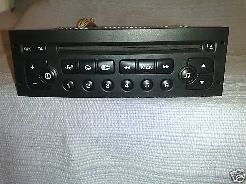 Peugeot 206 307 Citroen C3 C2 CD Player VDO RD3 FREE VIN CODING TO 