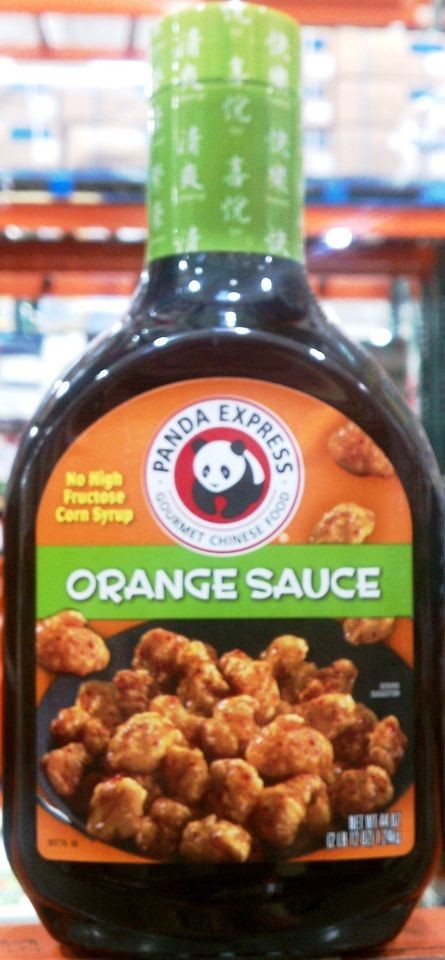 PANDA EXPRESS GOURMET CHINESE FOOD ORANGE SAUCE 44 OZ FOR ORANGE 