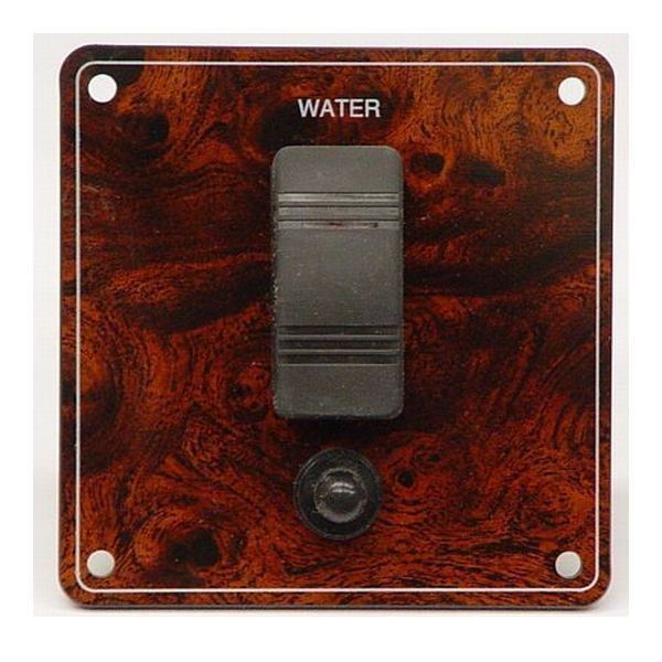 STARCRAFT 4 INCH x 4 INCH BOAT WATER PUMP SWITCH PANE