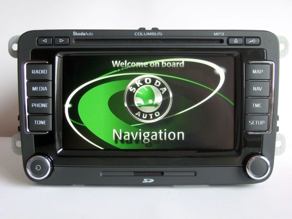   RNS 510 MFD3 LED E H70 4124 40GB satnav navigation Octavia Superb