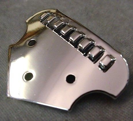 CHROME TAILPIECE FOR BOWL BACK MANDOLIN   GUITAR MAKER