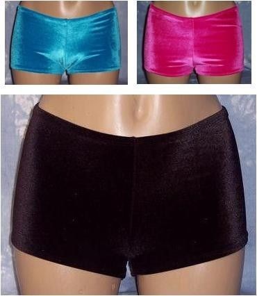 velvet DANCE GYMNASTICS booty mini bar SHORTS child