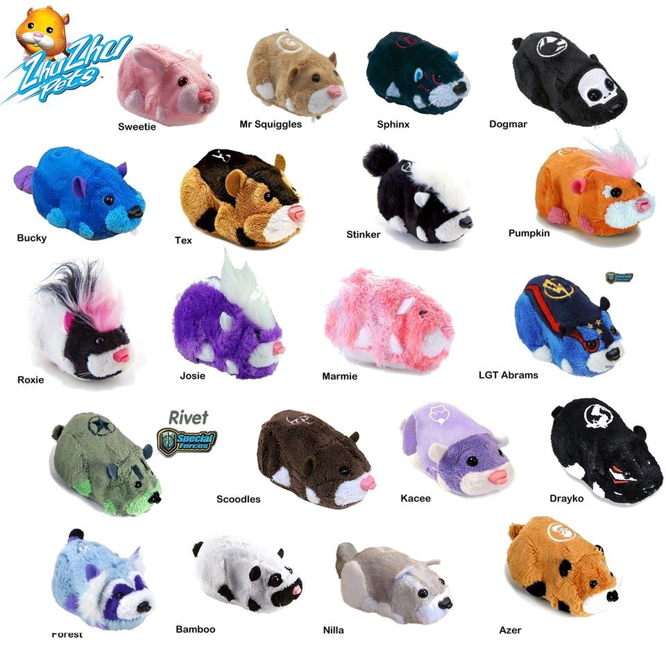 Zhu Zhu Pets Hamster **BRAND NEW BOXED** Various ZhuZhu Pet Hamsters 