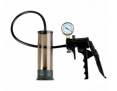   Prefessional Pressurized Suction Hand Penis Pump w/ Pressure Gauge