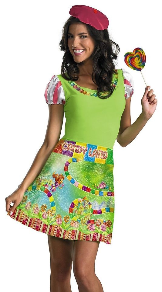 Sexy Womens Candyland Candy Land Halloween Costume