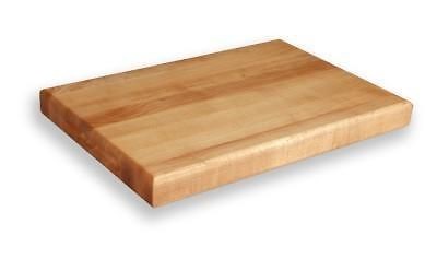 MICHIGAN MAPLE BLOCK CUTTING BOARD / BUTCHER BLOCK (O)