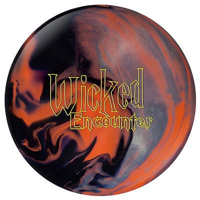 COLUMBIA BOWLING BALL WICKED ENCOUNTER ORANGE BLACK SILVER Weight 14 