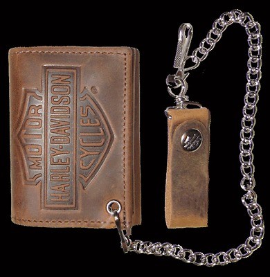 harley davidson wallet chain in Clothing, 