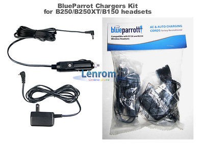  charger kit for b250 b250xt b150 headsets contains 12 volt charger 