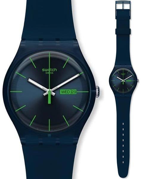 Swatch Unisex Blue Rebel Watch SUON700