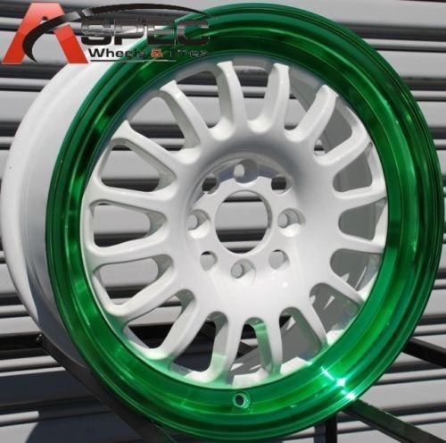 Newly listed Balls Out HO CNC rims n tires combo Green Tuffy rear 