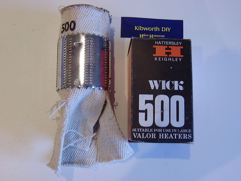 VALOR 500 HEATER WICK FITS 525 585 555 valor heaters