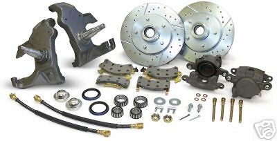 1958 64 CHEVY IMPALA DISC BRAKE CONVERSION KIT 2 DROP