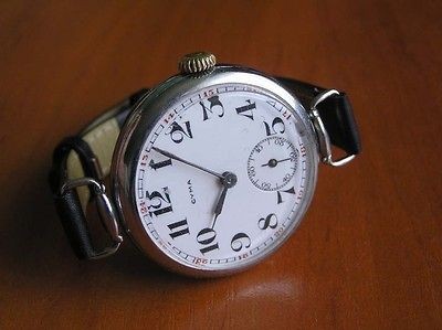 ORIGINAL SWISS CYMA TAVANNES RAILWAY MILITARY WW1 QUALITY WATCH