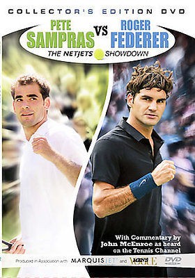 THE NETJETS SHOWDOWN PETE SAMPRAS VS. ROGER FEDERER   NEW DVD