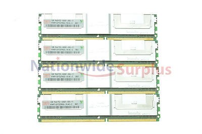 Hynix 4GB (4x1GB) Server Memory DDR2 PC2 5300F HYMP112F72CP8D​3 Y5 