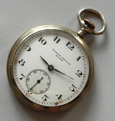 VERY RARE CYMA TAVANNES WATCH Co SWISS POCKET WATCH