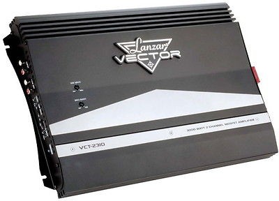   LANZAR VCT2310 3000W 2 CH CAR AUDIO AMPLIFIER AMP 2 CHANNEL 3000 WATT