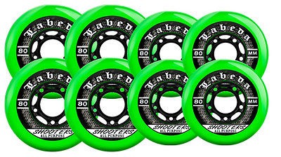 LABEDA WHEELS Inline Roller Hockey SHOOTER 76/80 HiLo