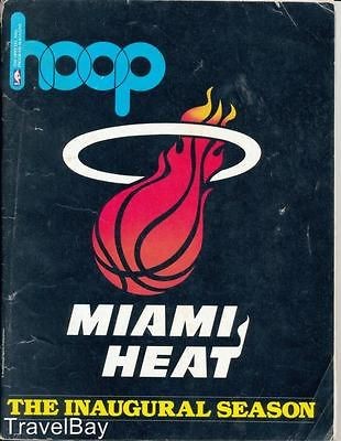 Miami Heat Inaugural Season Program and Directory 1988  1989 HOOP