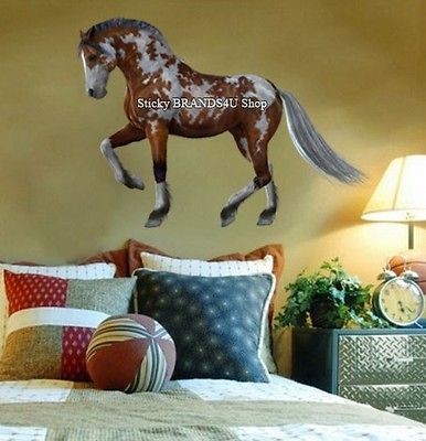    Amazing horse brown mottled Decal WALL STICKER Art Home Decor room