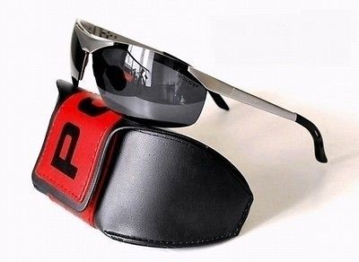   police Polarized Mens Sunglasses Glasses ( Black Grey Silver Brown