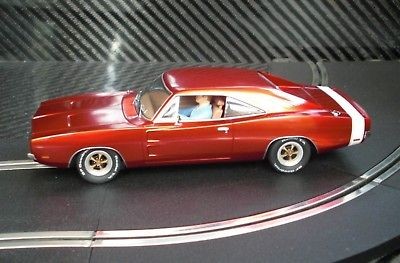 PIONEER SLOT CAR NEW UNBOXED 1969 CHERRY RED DODGE CHARGER R/T 