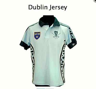 DUBLIN JERSEY. 1916 UPRISING ARTWORK. RARE. IRELAND. IRISH FOOTBALL 