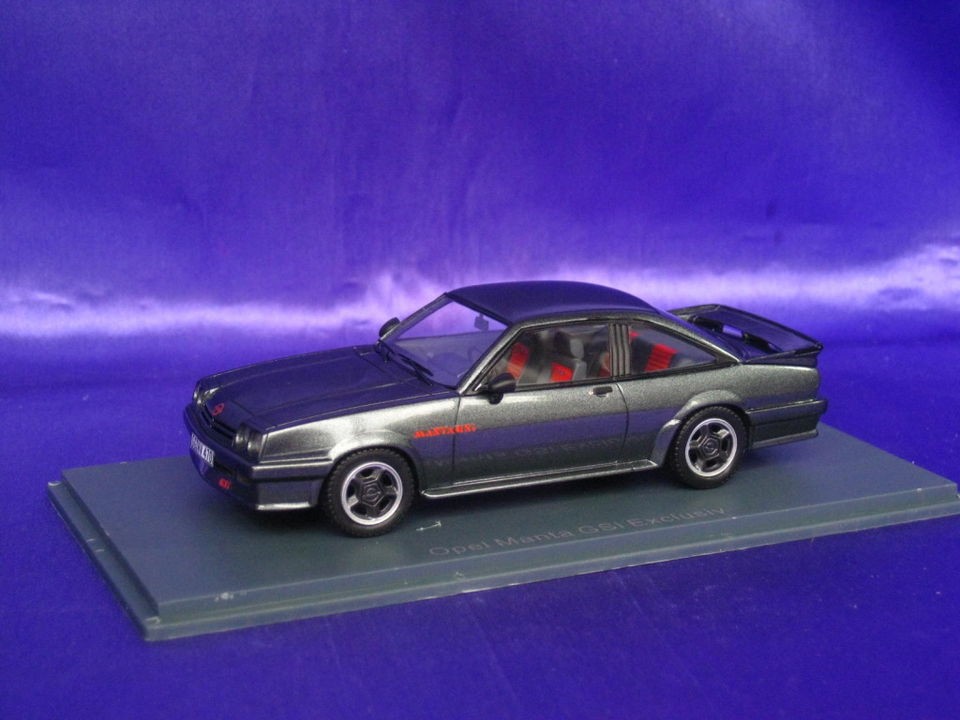 OPEL MANTA B i200 IRMSCHER GSI EXCLUSIV NEO 454704 143 NEW MODEL CAR 