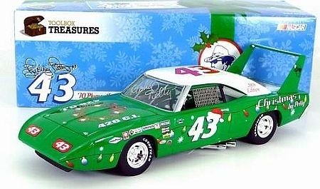 1970 Richard Petty #43 Autographed Christmas Plymouth Superbird 