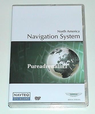 2006 2007 ASTON MARTIN V8 VANTAGE DB9 VOLANTE NAVIGATION MAP DVD 