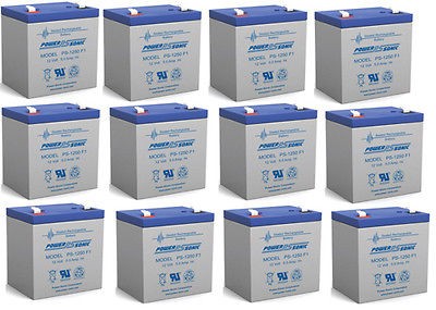   12 Pack   12v 5.4ah 5Ah Battery Razor E100 Electric Scooter & Gas
