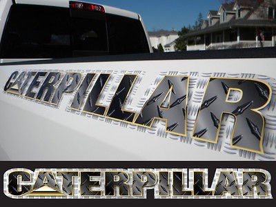 Custom Caterpillar CAT windshield window banner decal sticker Pickup 