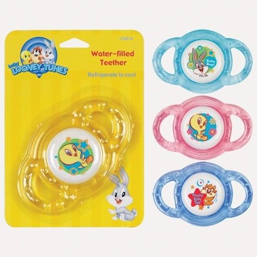 LOONEY TUNES WATER FILLED TEETHER, TAZ, TWEETY BIRD, BUGS BUNNY, BABY 