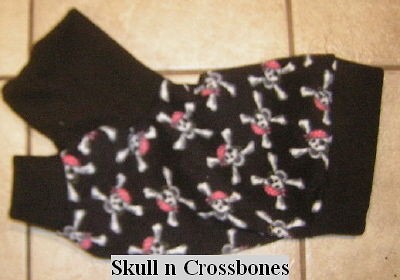 PIRATE SKULLS JAMMIES PJ ITALIAN GREYHOUND MINIATURE PINSCHER DOG 