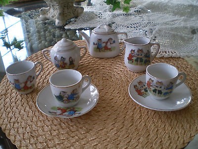 vintage childrens dish set in Childrens Dishes