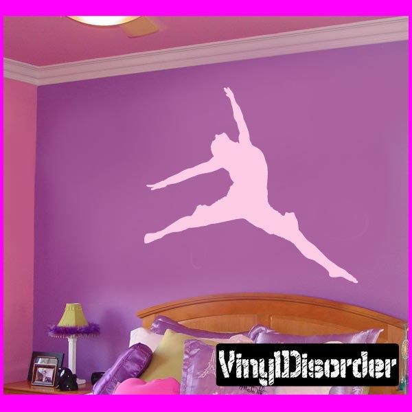 Dance AL 006 Sports Vinyl Decal Car or Wall Sticker Mural Large