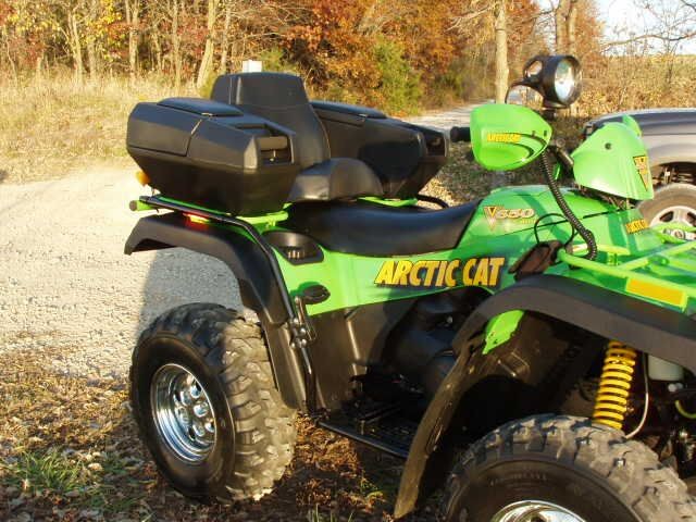 ATV passenger rear back seat rest w cargo storage trunk