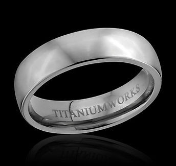 Mens Titanium Wedding Band Bands Ring Rings Cheap