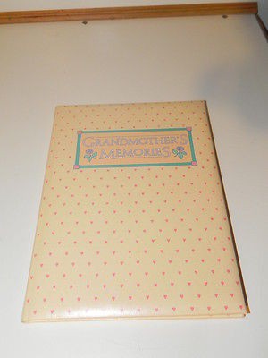 New Grandmothers memories Book Hallmark Keepsake.