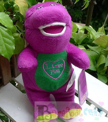 NEW COOL HAPPY BARNEY & FRIENDS ~Singing~ Barney~ the Dinosaur 22CM 