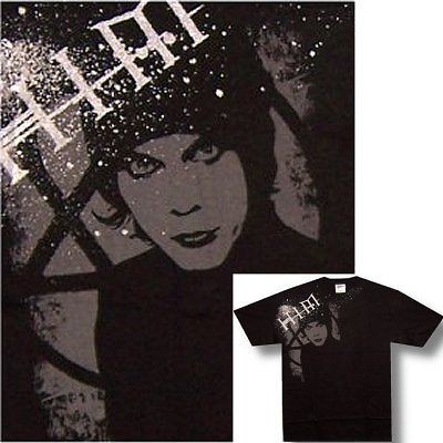 HIM H.I.M. OFFSET FACE/VILLE VALO BLACK T SHIRT 3XL XXXL NEW