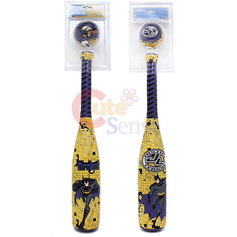 Marvel Batman Mini BaseBall Play Set Soft Bat and Ball Set Toy 