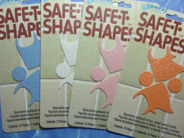   Shapes FISH DESIGN Appliques Tub, Shower & Bath•Non Slip Stickers