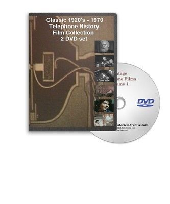 Classic 1920s   1970 Bell Telephone Films 2 DVD Set A77 78