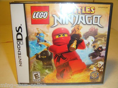 NEW LEGO BATTLES NINJAGO NINTENDO DS/DSL/DSi/DSXL/3DS Game+Booklet 