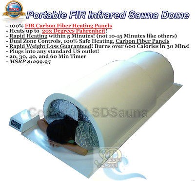   Far Infrared Heated Sauna Dome / Blanket Weight Loss Detox System Tent